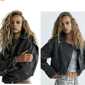 Zara moto jacket